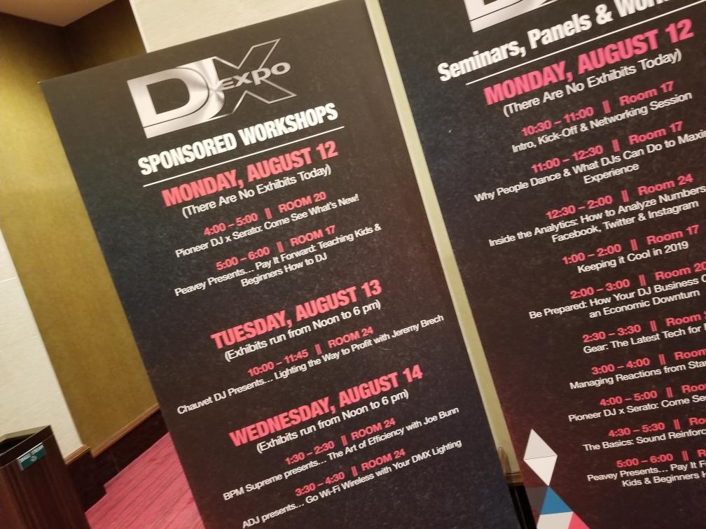 djentschool's tweet photo. And it begins ! Hope to see you all at the seminars today. Join myself,
@dj_neeeknyce and @djthrodowndc for "Teaching kids and beginners how to DJ" today at 5pm.
.
@peaveyelectronics #Peaveydj #soundisourstrength #dj #djs #phillydj #njdj #newyorkmusic #djlife #teampeavey https://t.co/5Q9GjERPx5