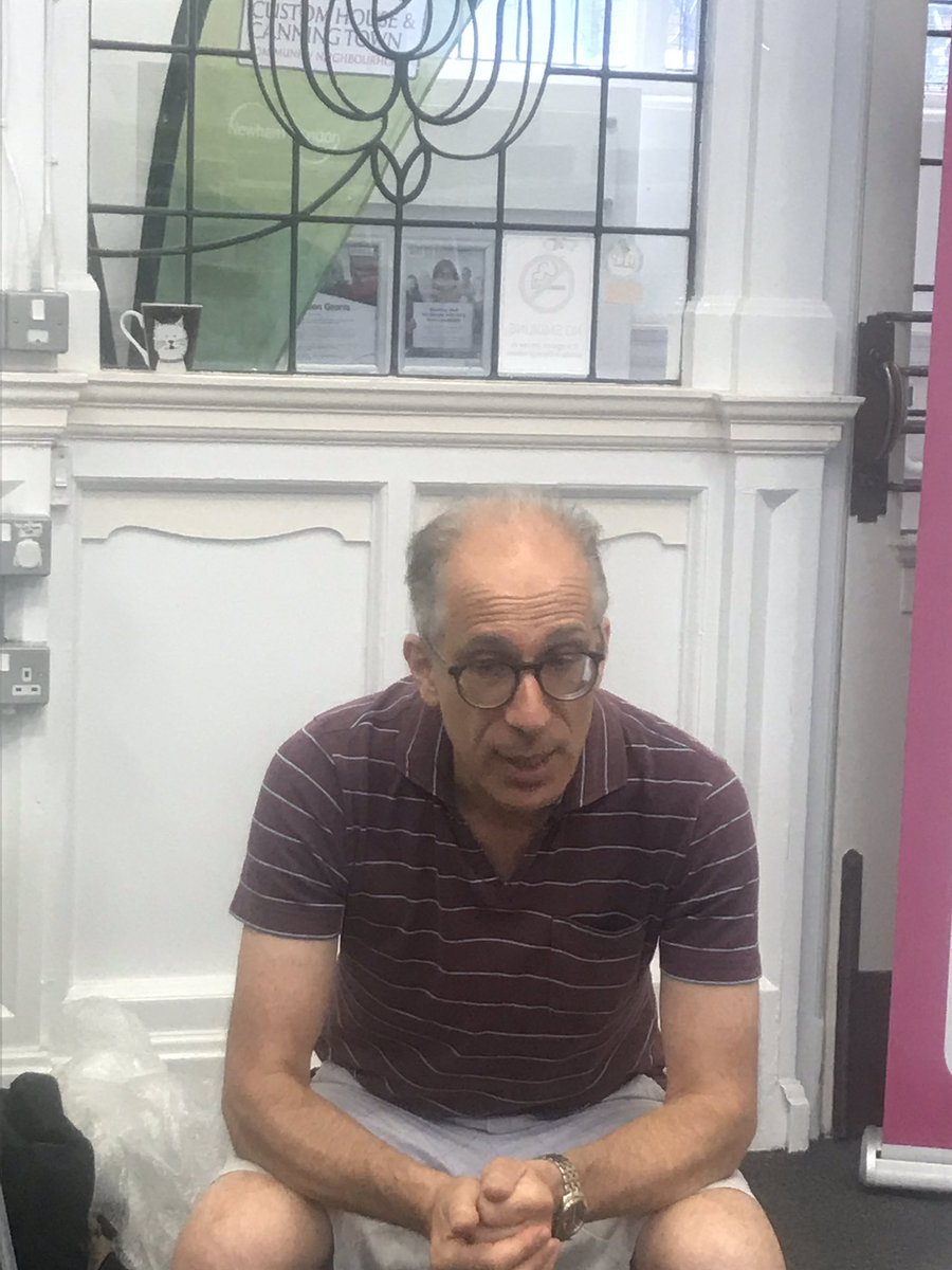 NewhamLibraries's tweet photo. @nealzetterpoet delights with his first hand experience of the moon landing at #CustomHouseLibrary as part of our #SummerReadingChallenge https://t.co/jQYDHVFjFv