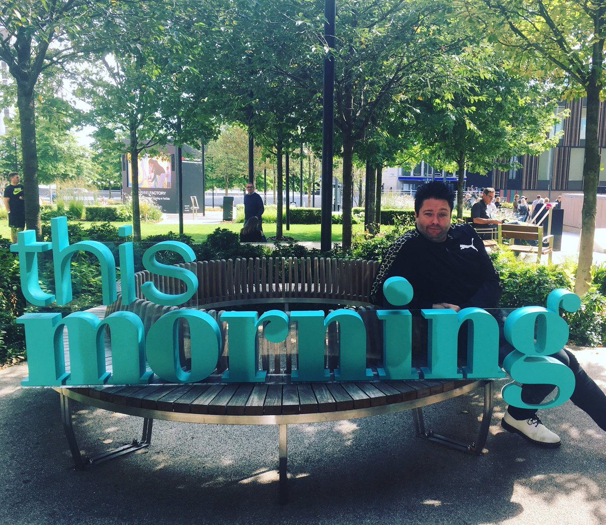 MarkAlberici's tweet photo. This is happening after 12pm UK time. #thismorning #tiffany #itwan #tkfers #piecesofme #london #itv https://t.co/Mfcb2UxVQU