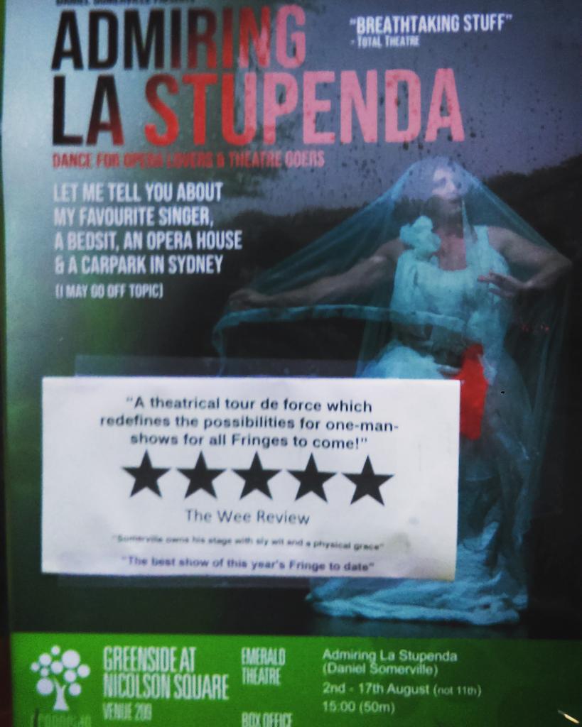 daniels4321's tweet photo. Recommended for opera lovers.
@DeadEqual #deadequal is beautiful & fascinating. @DaimonOpera #eclipse has fine singing & atmospheric presentation. @MadameOpera Rough Guide to Opera is hilarious & clever. And there's also me #AdmiringLaStupenda https://t.co/HslhjvH5wf