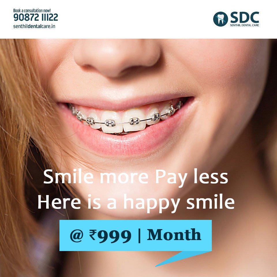 senthildental's tweet photo. #Straight #teeth brings out a beauty of its own. Looking to get your #teeth on line ? Well you don’t have to worry about paying high anymore. We at #Senthil #dental #care bring to you #braces @ just 999/ month. 

Visit : https://t.co/8n3alfWfyC
Call us : +919087211122 https://t.co/T36S8vuG2C