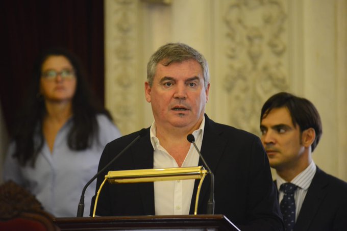 Manuel Vizcaíno en la presentación del Trofeo Carranza (Foto:CCF).