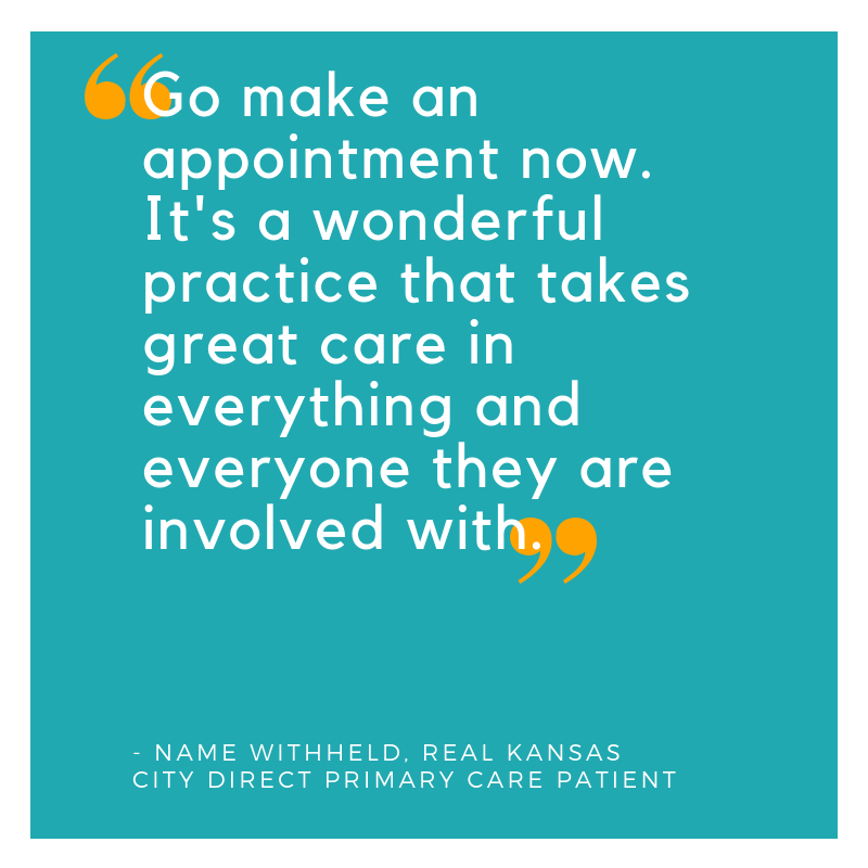 KansasCityDPC's tweet photo. At #KCDPC we serve our #patients by focusing on #transparentpricing & removing barriers to care. From standard same & next-day visits to email & after-hours access, our focus is on you -- and only you.
.
#DirectPrimaryCare #DPC #DPCforthewin #physician #healthcare #KCMO #health https://t.co/alg404gatw