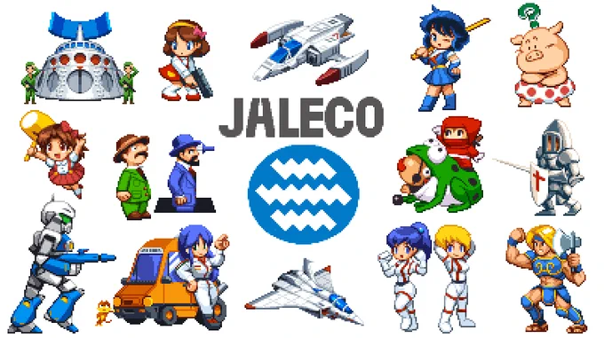 #JALECO #pixelart #ドット絵 