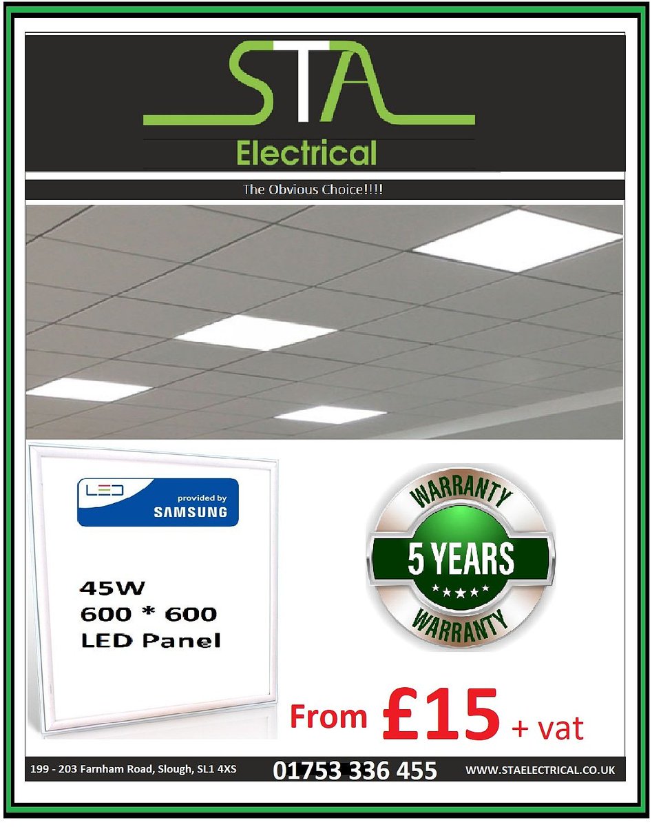 Special Deal on a 45W Led Panel
#stagroup #Led #Ledpanel #45w #600x600 #commercialbuildings #commercialprojects #ceilingpanels #ceilinglight #ceilingdecor #ceilinglights #ceilingtiles #ceilinglighting #commerciallighting #6k