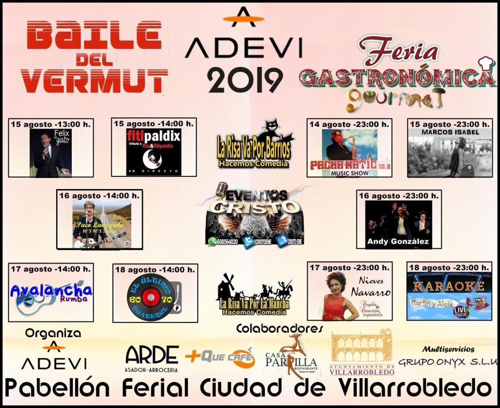 Feria Gastronomica Gourment dentro de la Carpa Empresarial ADEVI adevi.org/feria-gastrono…