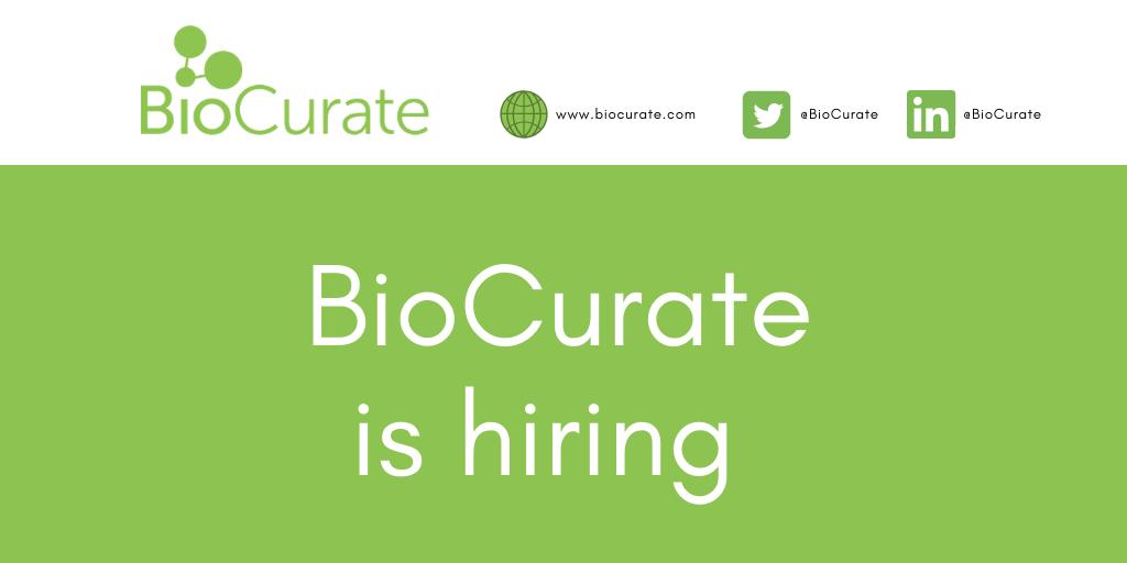 BioCurate tweet media