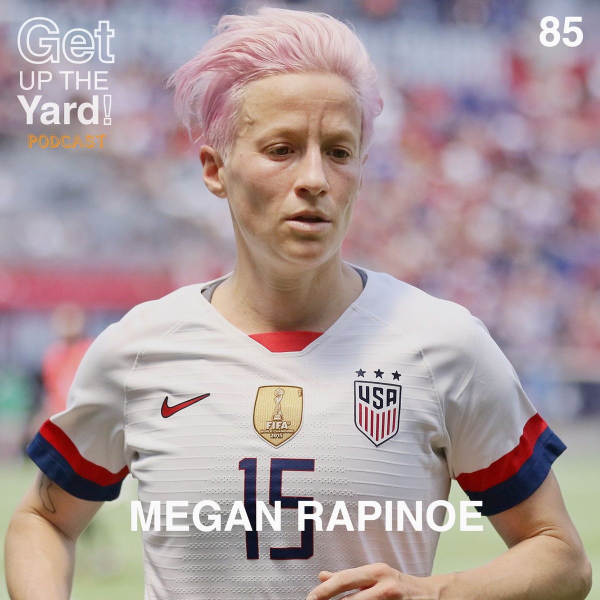 GetUpTheYard1's tweet photo. We are back after our break with a brand new episode about Megan Rapinoe and the US Women's National Team - https://t.co/ucqfAjcuWx #GetUpTheYard

In this episode we talk about #MeganRapinoe #ussoccer #USWNT #Rapinoe #IDeserveThis #EqualPay #TakeAKnee https://t.co/4wuhAwDP7V
