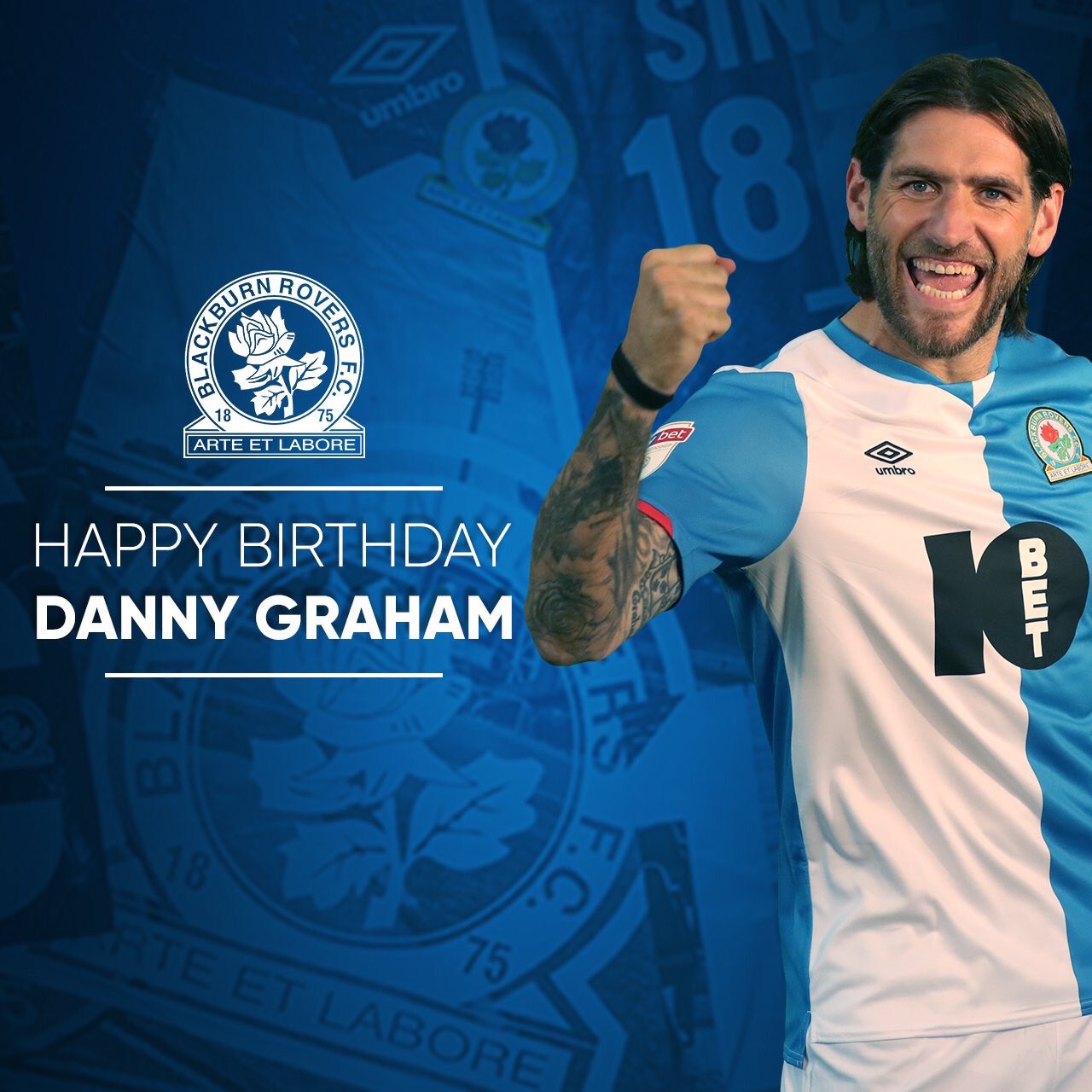  Happy 34th birthday to striker Danny Graham!    