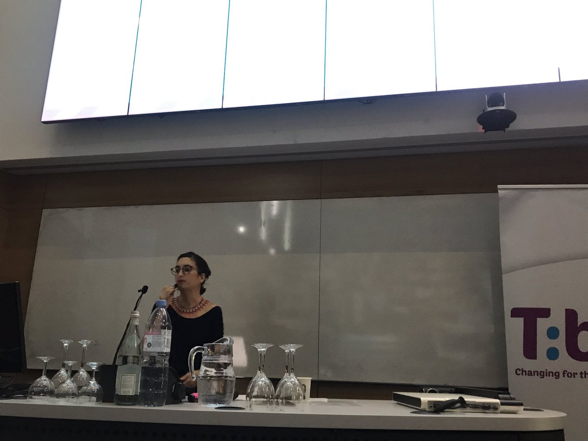 g_carabelli's tweet photo. @camilacocina talking about her research in Freetown at the #interfacetoplace conference @PlanQUB https://t.co/cRnrK4B7HO