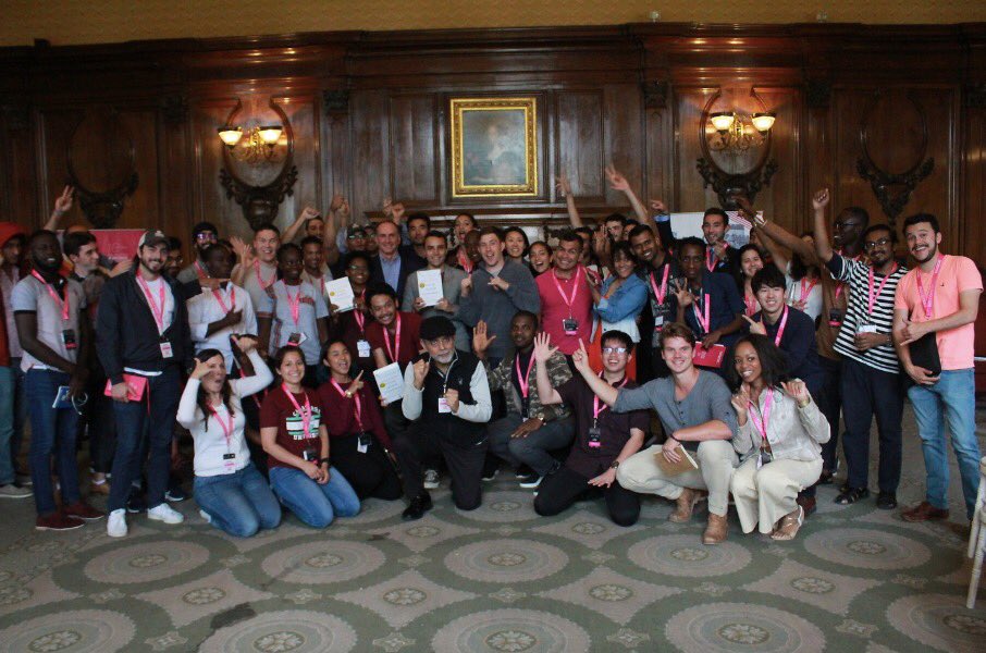 HeyDeanRansom's tweet photo. .@FredSwaniker, ALU students are taking the world by storm! Such a joy to work w/Daniella &amp; her team at the $1 million Hult Prize Accelerator. They’re among the top 40 globally, of 200k applicants. Bravo! #hp19 #hultprize #socent @echoinggreen #impact #SDGs #SDG2 #startups https://t.co/hcgGzq2ZI6