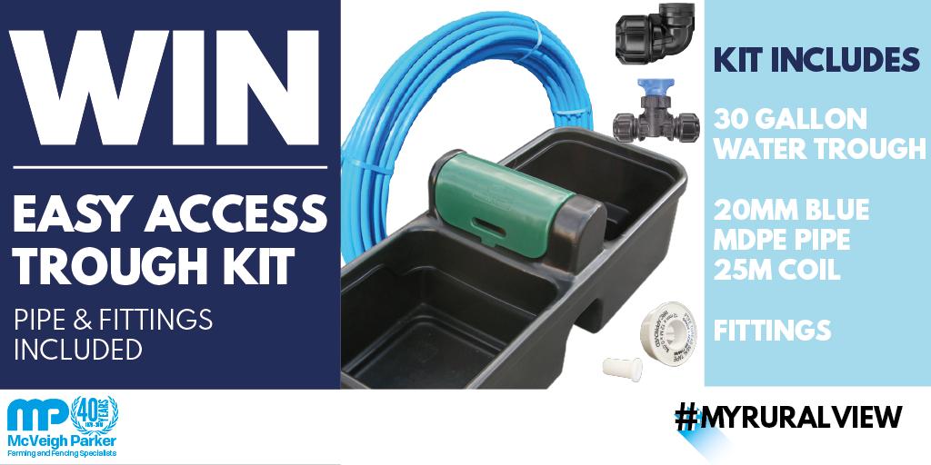 Enter this month's photo competition for your chance to win an Easy Access 30 gallon water tough kit, pipe and fittings all included! To enter upload a photo to mcveighparker.com/photo-competit….