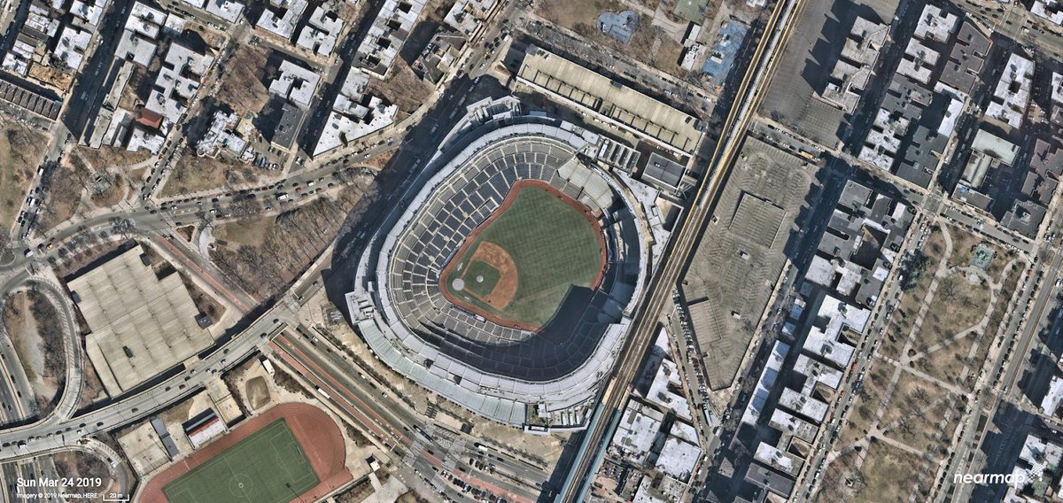 nearmap's tweet photo. We are celebrating 10K Twitter followers with an absolute ‘10’ of a competition. Think you have what it takes? Test your knowledge of these 10 year old buildings. For more details on how to join the competition, check out our quiz: https://t.co/rCzdKwd2Jb https://t.co/mabeaZq6yY