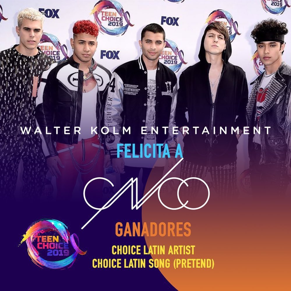 CNCOmusic's tweet photo. Feeling grateful 🙏🏼🔥 Thank you @TeenChoiceFOX! And thank you to our team!! Gracias #CNCOwners! Los queremos tanto!!! ♥️ #CNCOTeenChoice #LATINOS #TeenChoice https://t.co/YI6zG8z6FP