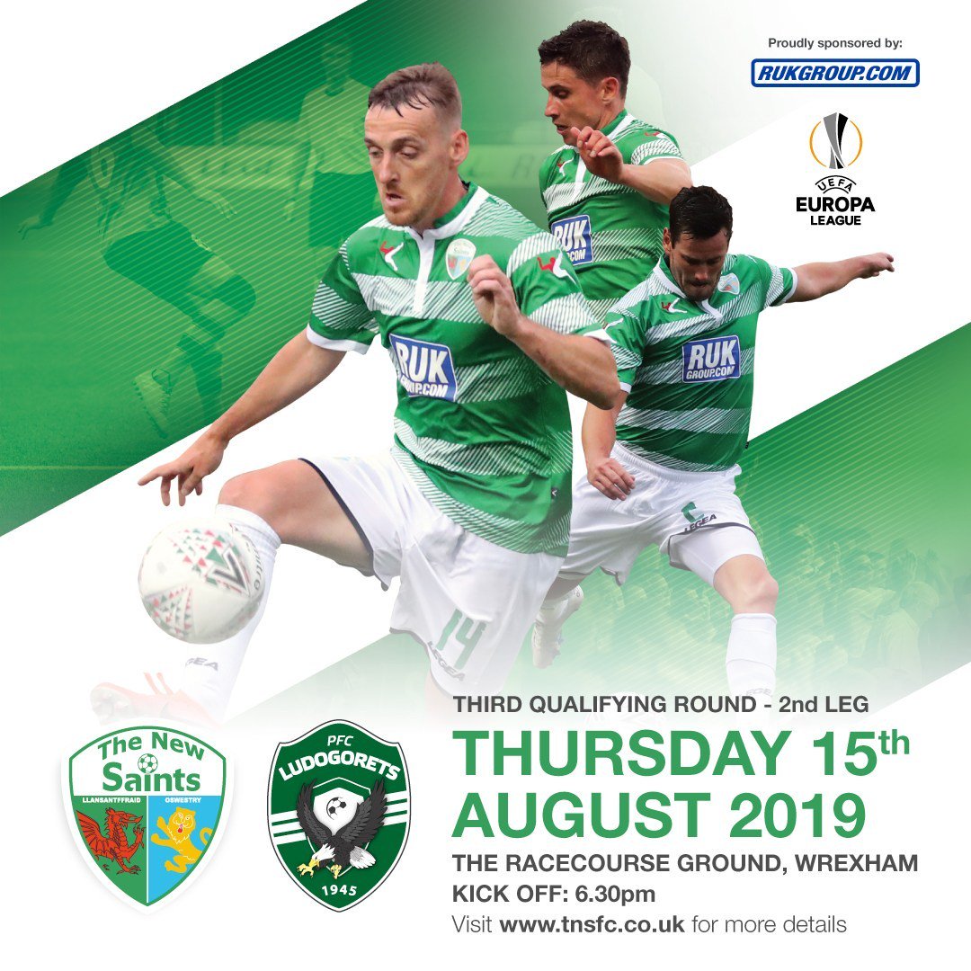 Get your tickets for TNS vs Ludogorets on 15th August today! tnsfc.co.uk/2019/08/01/the…