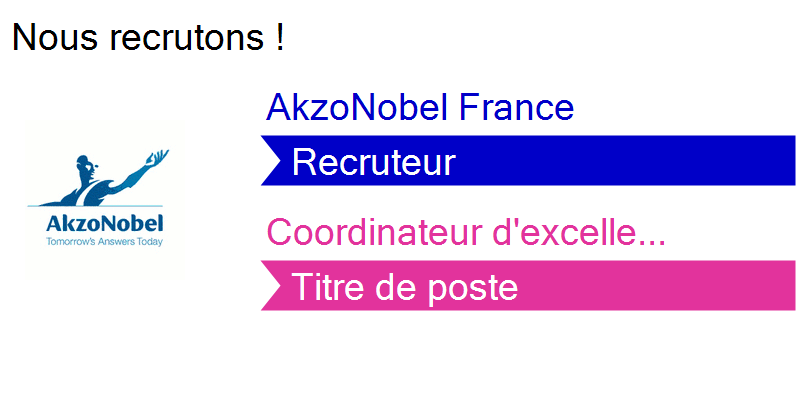 AkzoNobel_RH_FR's tweet photo. AkzoNobel France recrute à Montataire ! #offre #emploi https://t.co/hhE7uPgl3C https://t.co/2DYQElNA4l
