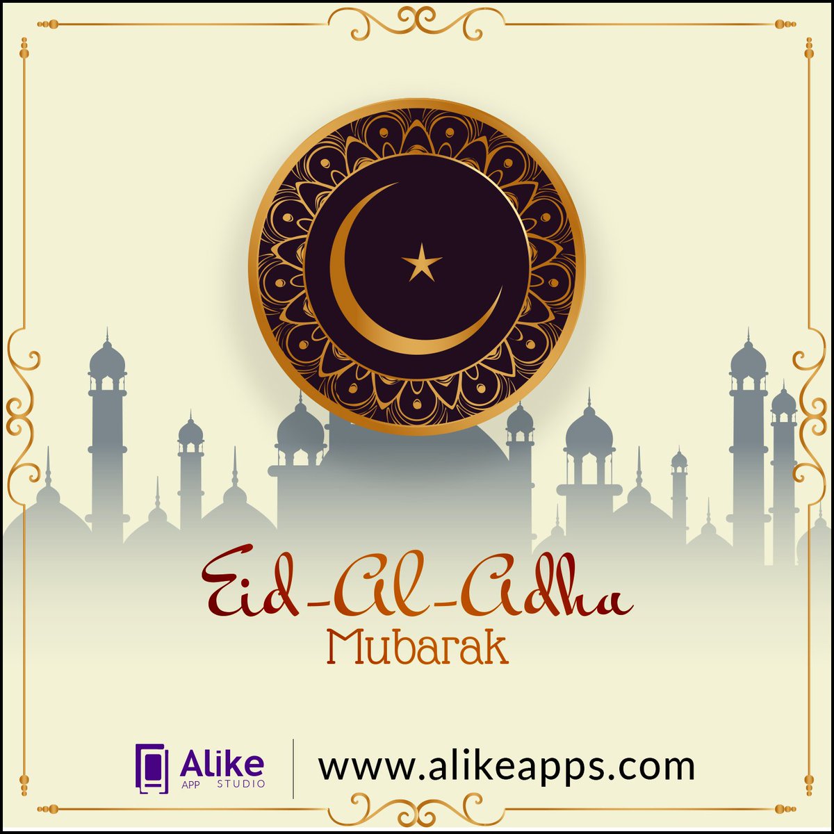 alikeappstudio's tweet photo. Eid Wishes https://t.co/Q7d4WzpU2c