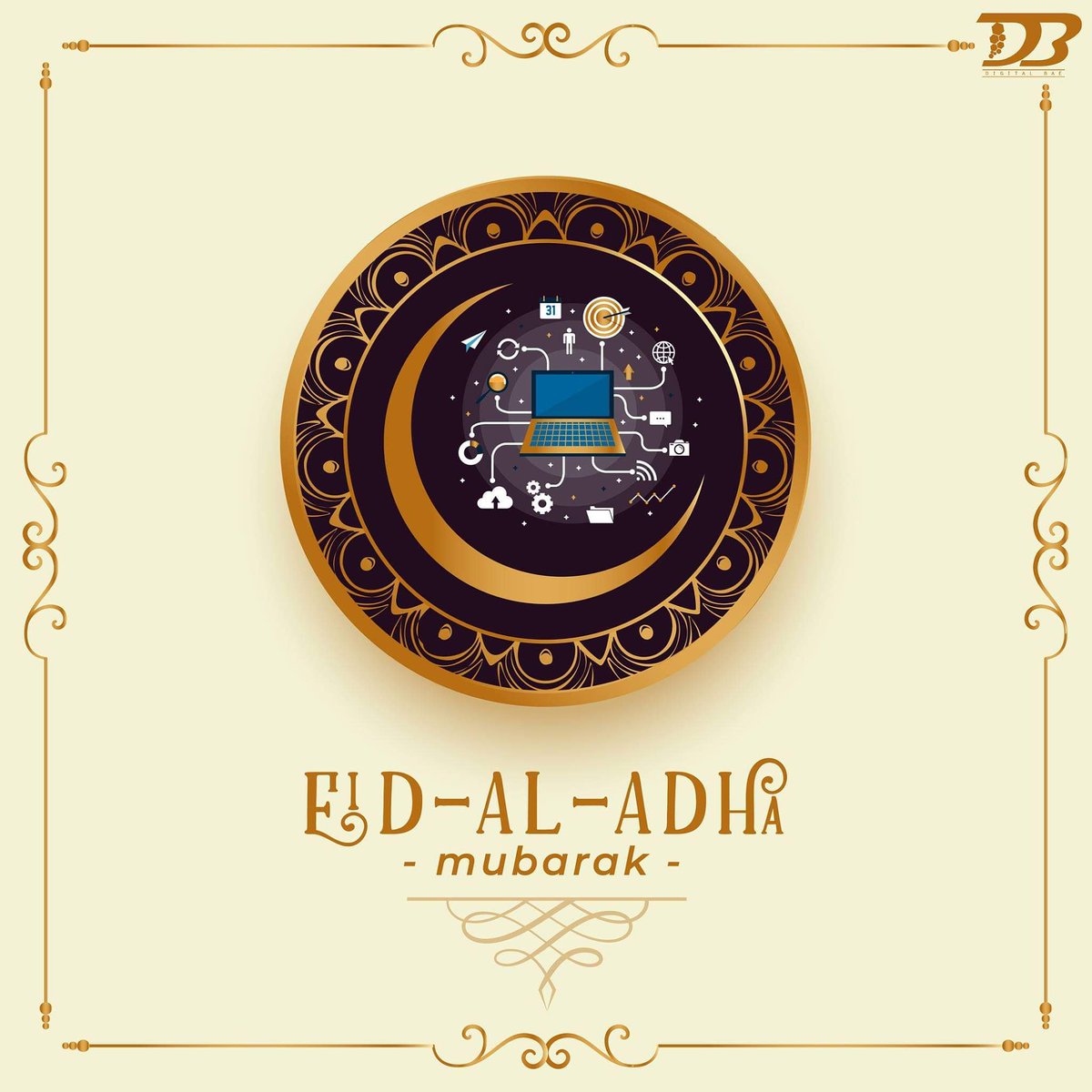 PRVentures's tweet photo. May this Eid bring you happiness, success, endless blessings and love. Wishing each one of you a very happy and prosperous #Eid. 
#EidAlAdhaMubarak
#EidAdhaMubarak

#DigitalBae #DigitalMarketing #Creative #Branding #StrategicPlanning #BrandCampaigns #eidaladha https://t.co/MQfm9l14js