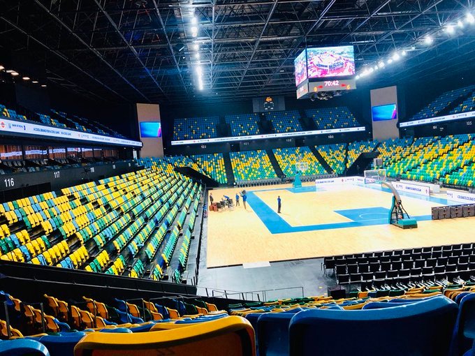 ntvkenya's tweet photo. Here is Kigali’s ultra-modern in-door arena which was built in only six months

“70% of those who built This arena were Rwandan and this is also the product of our very own resources as Rwandans.” ~ President Kagame https://t.co/eSZUDzUyoW https://t.co/esWMI7UOyL