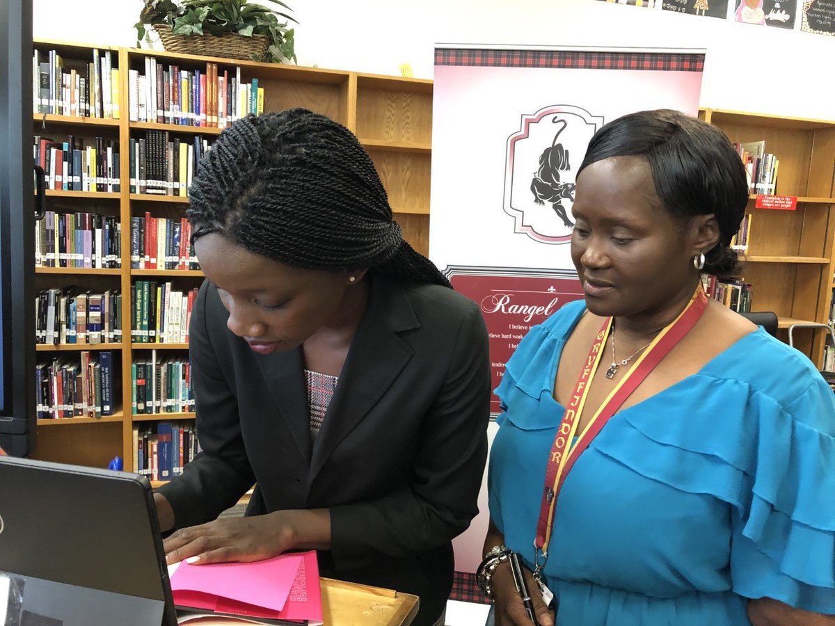 RangelYWLS's tweet photo. Great first day back for teachers on Thursday as we learned from our guest, Dr. Sally Nuamah, author of "How Girls Achieve". Thank you @sally_nuamah! She shared facts and stories that demonstrate what works to help all girls achieve and reach their full potential. Thanks @ywprep https://t.co/11cYpU63JM
