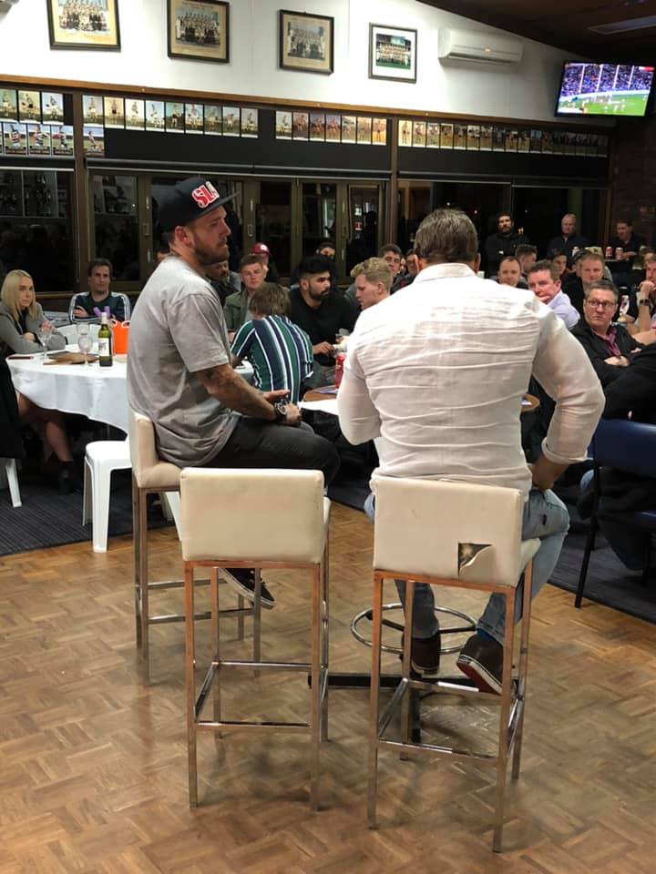 Brilliant time had by all at South Mildura Football Netball Club on Saturday with Dane Swan spending the day and night entertaining punters. <a href="/swandane/">Dane Swan</a> #southmildurafnc #sportsnights