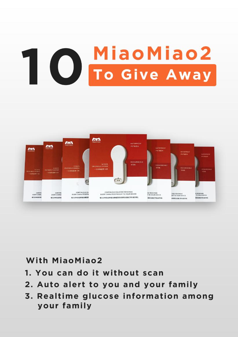 High_Brilliant_'s tweet photo. 10 pcs Free MiaoMiao2 to Giveaway （Again)

MiaoMiao2 selling point:
You can do it without scan
Auto Alert to you and your family
Realtime glucose information among your family https://t.co/RZU1rE2FDt