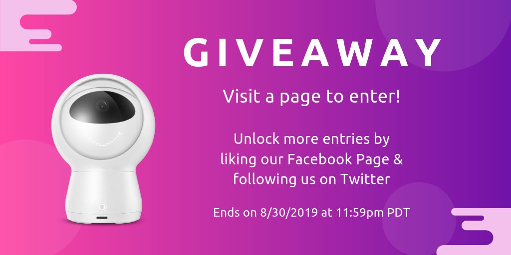 meetmoorebot's tweet photo. 🎉 GIVEAWAY TIME 🎉 #HubbleHugo smart camera to one lucky winner!
Visit https://t.co/gsEAavfKKi to enter!

Learn more about the prize at https://t.co/gVA5ozX2ES or https://t.co/gIb5aNqHCj

#win #giveaway #giveaways #instagiveaway #sweepstakes #free #freebies #freebiefriday #alexa https://t.co/Uj4hEMlz3e