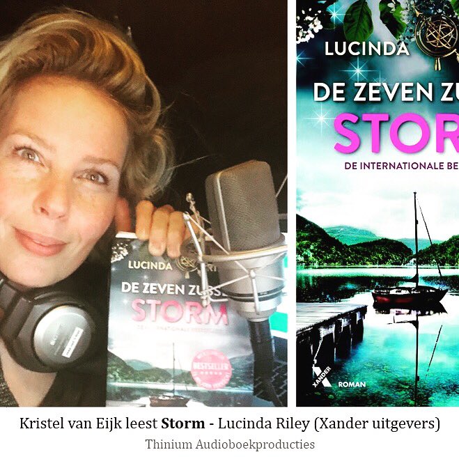 thiniumnl's tweet photo. @KristelvEijk leest Storm - De zeven zussen - Lucinda Riley
#audioboek voor @Xander
Fragment https://t.co/NOyVey4pjT
#luisterboekliefde #luisterboek #lucindariley #dezevenzussen #bingelistening #voorlezen #thinium https://t.co/wKDtSiDXFt