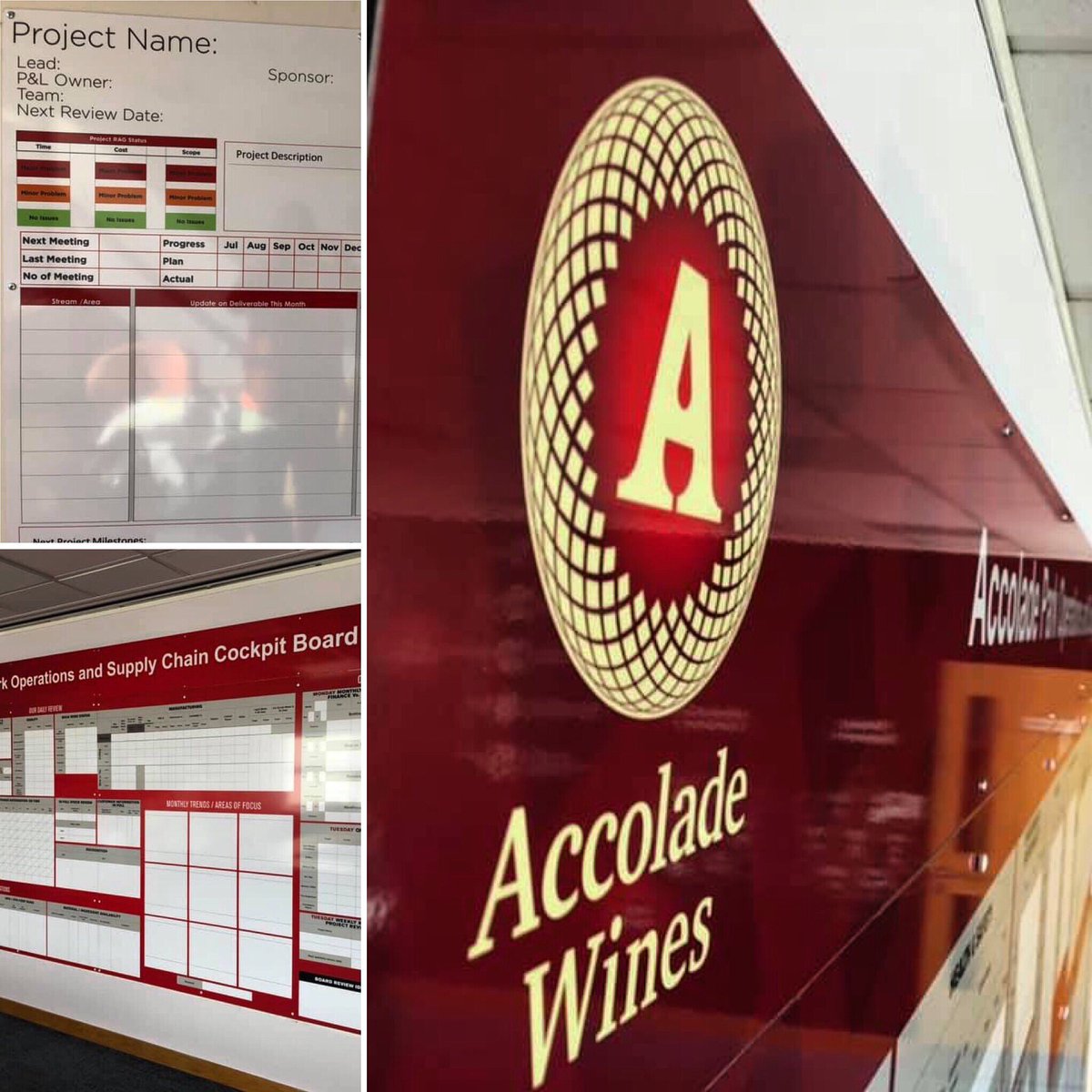 All Signs & Design on Twitter "Dry wipe printed panels installed in