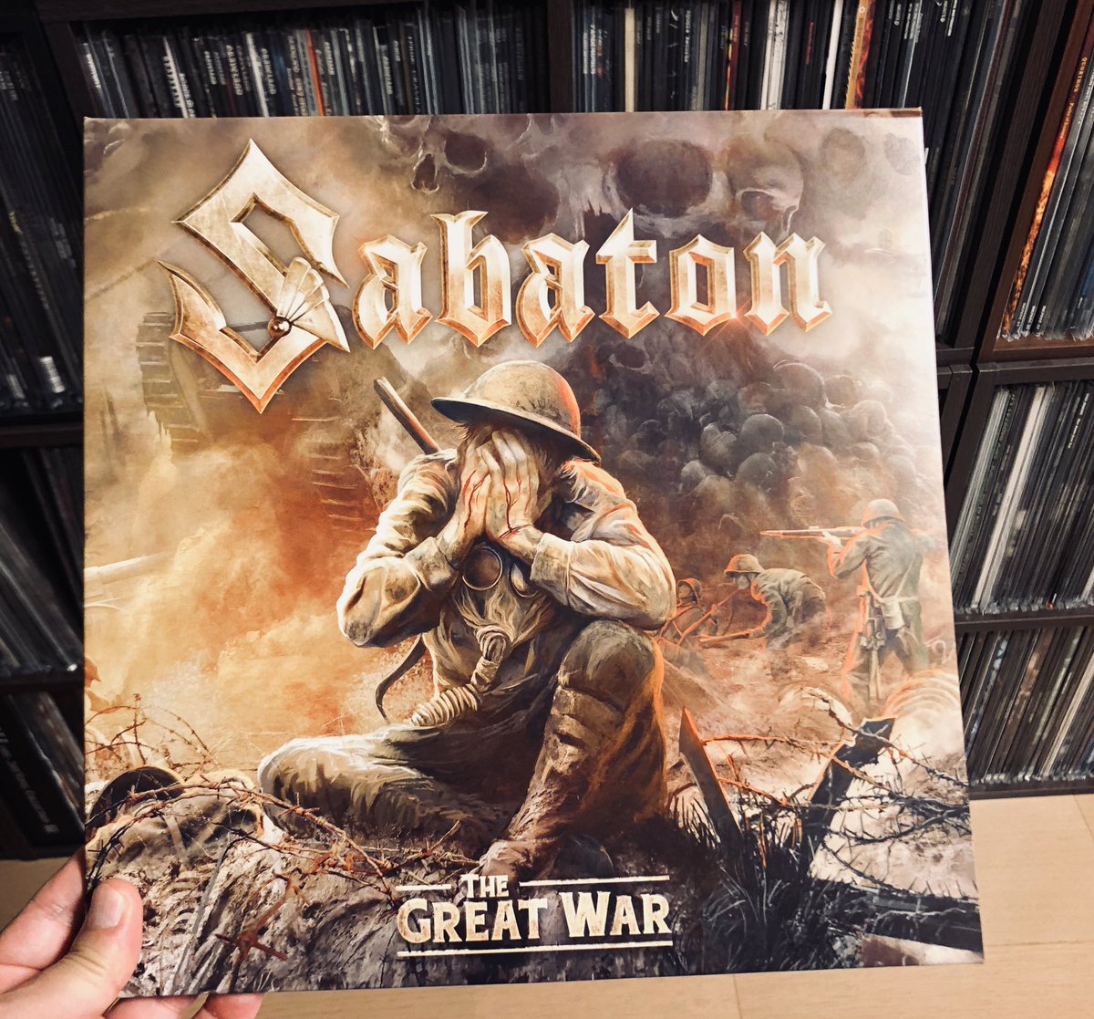 black_m_ist_k's tweet photo. 結局 違う戦車来た。。
.
Sabton
Full-length album 2019
Title
"The Great War"
Sweden.
#Sabton https://t.co/ib1mfdloRd