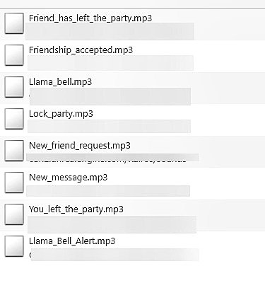 FortniteFanat19's tweet photo. Here are the new sounds for the new fortnite app will have so here you go!!! #fortnite #epicgames #newfortniteapp #fortniteapp #comingsoon #newsounds #leaked #leaks #fortniteleaks #fortnitegaming #fortnitegamer #fortniteislife #lifeisfortnite @FortniteGame @EpicGames https://t.co/hqjaUM20yY
