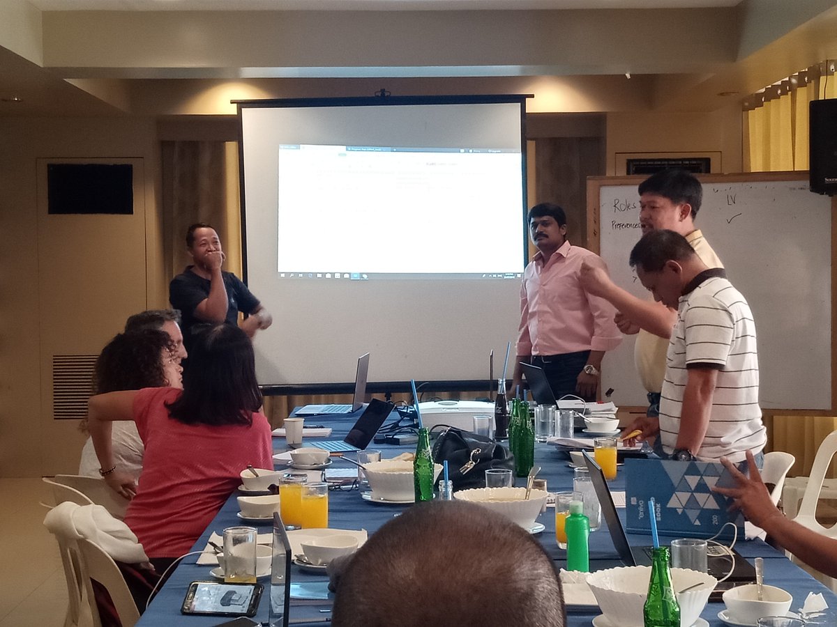 SourceTraceSys's tweet photo. SourceTrace Systems project manager Gilbert Rajkumar trains the management team and field staff of #IRDF Philippines (Integrated Rural Development Foundation), an NGO based in #Philippines and supported by Livelihood ventures (@livelih00ds). #coconut #valuechain #farming  #agtech https://t.co/gDxl0PliY6
