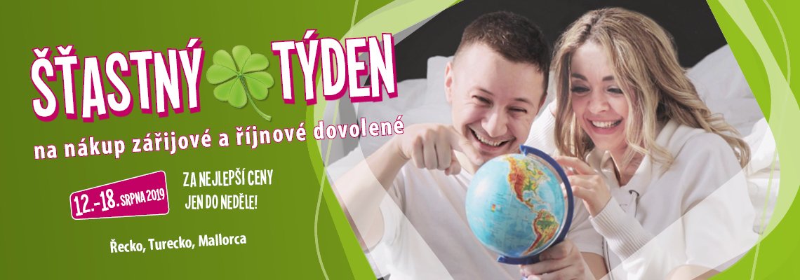 Až do neděle 18. 8. máte šanci zakoupit zářijovou a říjnovou dovolenou v Řecku, Turecku a na Mallorce za velmi výhodné ceny.
eximtours.cz/stastne-tydny
#EximTours #cestovníRuch #šťastnýtýden