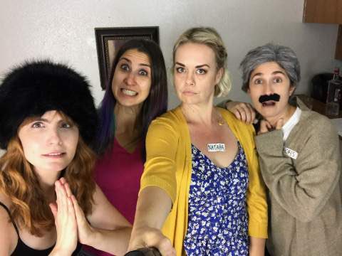 We’re very excited about this sketch - it might not look like it because we’re pretending to be Russian - but we’re very excited. #sketch #comedy #sketchshow #Season2 #funnywomen #russians #vodka #shotsforbreakfast