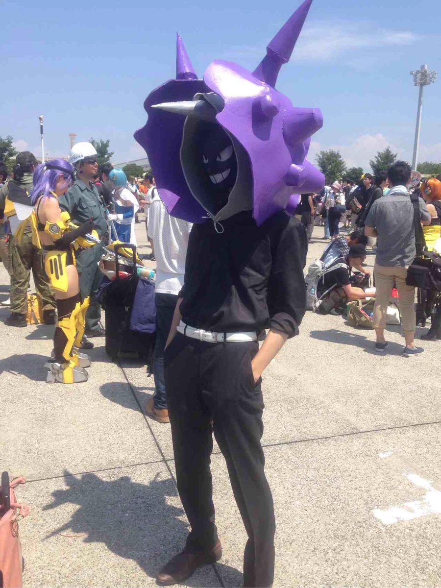 ポケモンのパルシェンのコスプレがシュールすぎてじわるｗｗｗ
