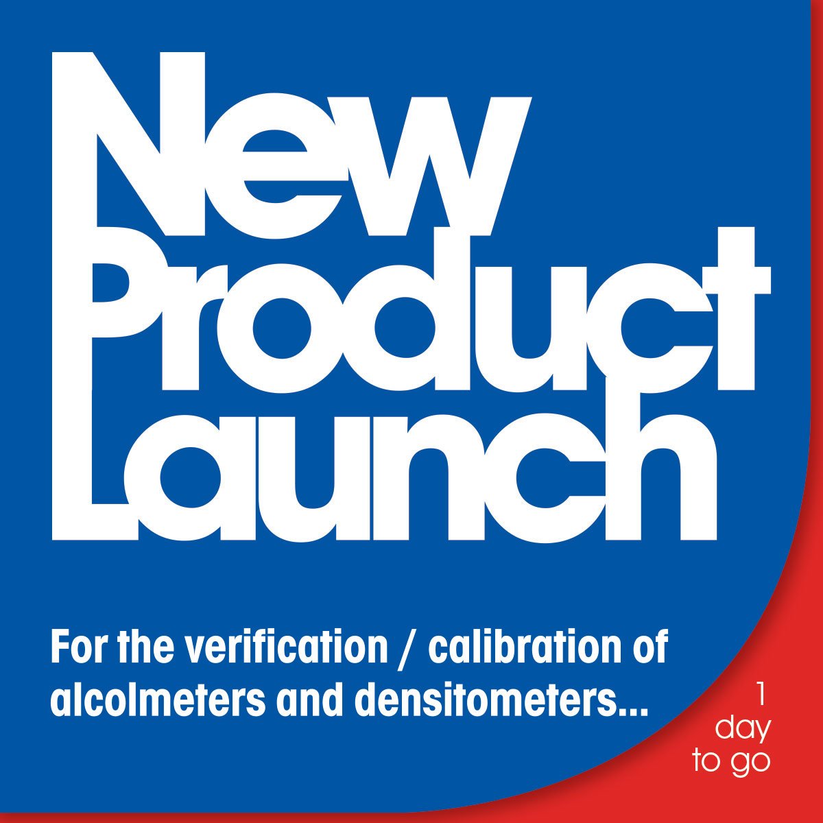 Paragon_Sci's tweet photo. The countdown is nearly over! We look forward to sharing more information with you tomorrow.

#newproductlaunch #newproducts #calibration #beverageindustry #alcoholicbeverages https://t.co/0UC2qCuq1H