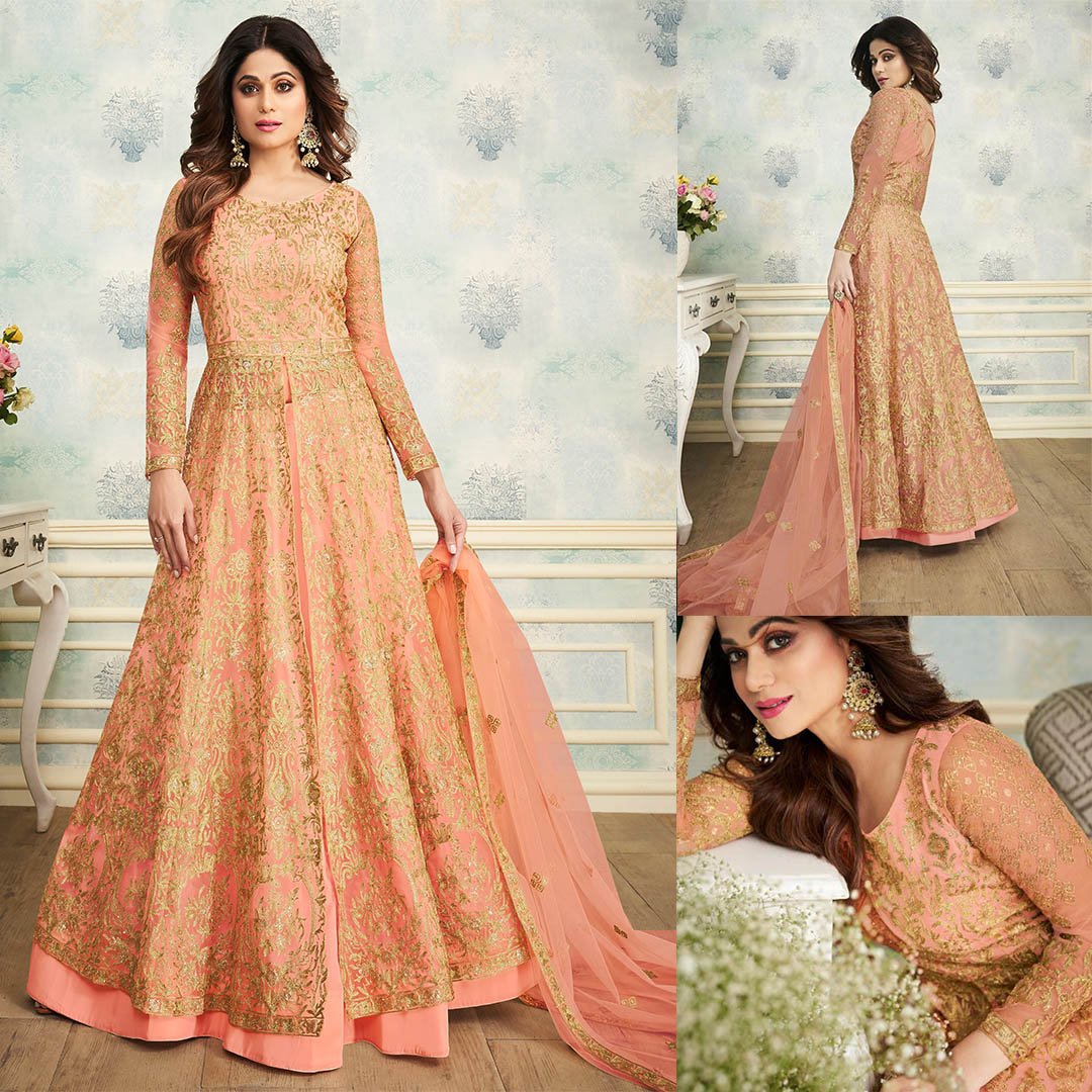 SheShagun's tweet photo. yay or nay?
Partywear Peach Golden Net Outfit
An overdose Of Prettiness. Peach designer Attire. Wedding/Party wear outfits is always important part of the wedding, as each bride have been dreaming about her Wedding lehenga.
Email : info@sheshagun.com
Call/Whatapp +91 9328790726 https://t.co/99eavr7Evl