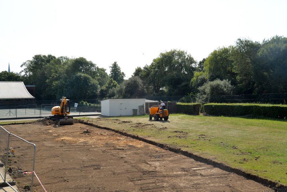 BlakedownSport's tweet photo. We’ve been hard at work at @BSCollege over the school holidays and we’re currently #tarmacking the Prep School #playarea so it can be used throughout the year. https://t.co/WQ7NayZeoG @BSCollegeSport @SAPCA https://t.co/5NK8Hhjfae