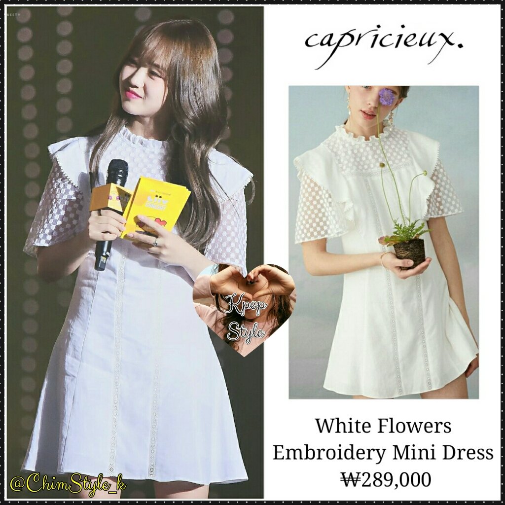 ChimStyle_k's tweet photo. 190803 #WekiMeki #Yoojung @ 2019 KB Liiv Concert 📸
     Dress: CAPRICIEUX - White Flowers Embroidery Mini Dress (₩289,000)
#WekiMekiFashion #WekiMekiStyle #YoojungFashion #YoojungStyle #ChoiYoojung https://t.co/OV62ZCu7BO