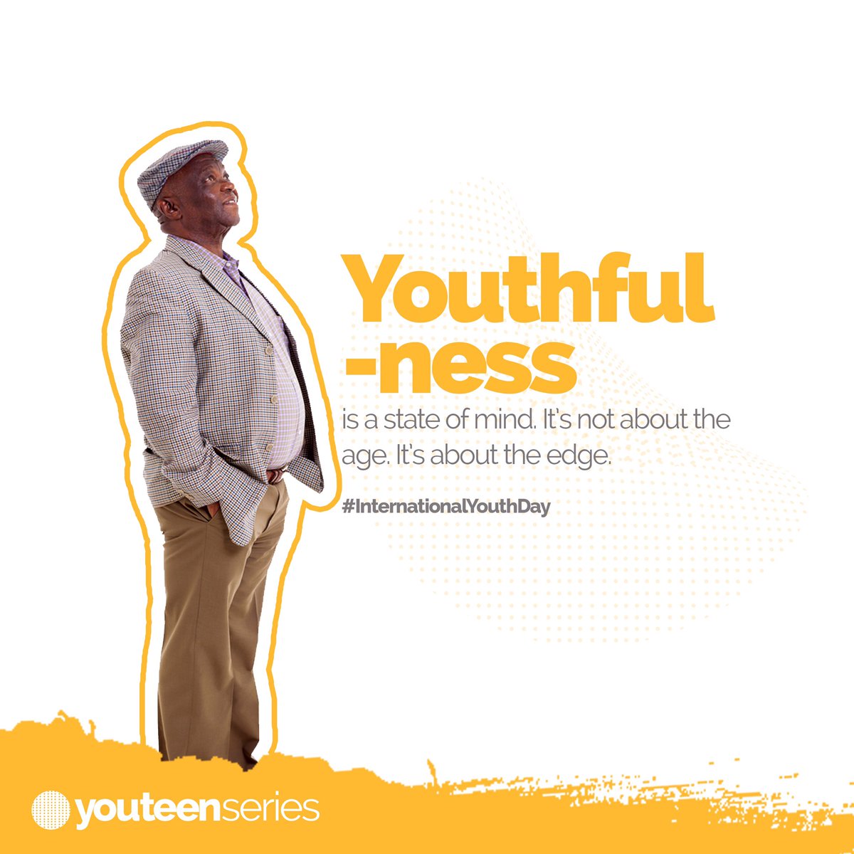 youteenseries's tweet photo. Our mind and thinking is what determines how young we act. Age factor is not a barrier for being a youth. It’s all about the mind. #internationalyouthday #youth #transformingeducation #youteenseries https://t.co/L2HsGd5WlW