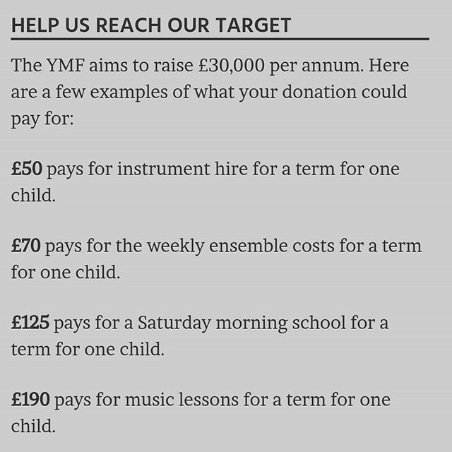 Pleased to say you helped donate £348 to BYMT's Young Musicians Fund, from our bucket collections at our #SummerConcerts in #BromleyAmphitheatre.
Great cause. Find out more here
ift.tt/2KslVy9 ift.tt/31xqCfP