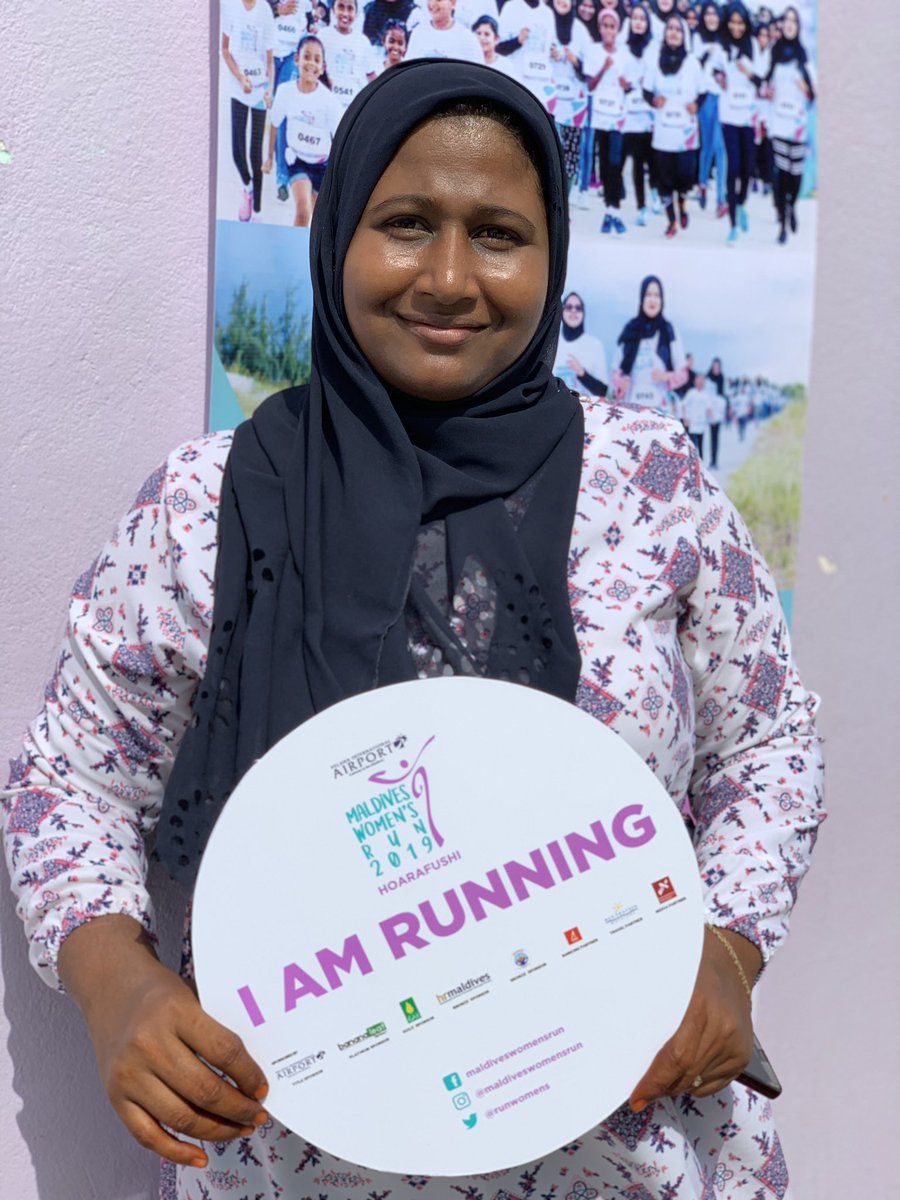 RunWomens's tweet photo. T’shirt and Bib collection today from 2pm till 6pm in Hoarafushi Youth Centre 😊 https://t.co/h25QqUaL5Q