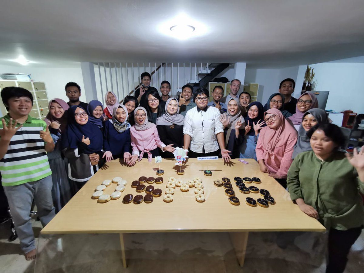 harrymahar's tweet photo. Happy birthday @openstreetmap , Thank you for building a map for and can be accessed by everyone. Best Regards from @OSM_ID community and @HOTOSM_ID #OpenStreetMap15 #OSMIndonesia #OSM15 https://t.co/pj4EcgJalD