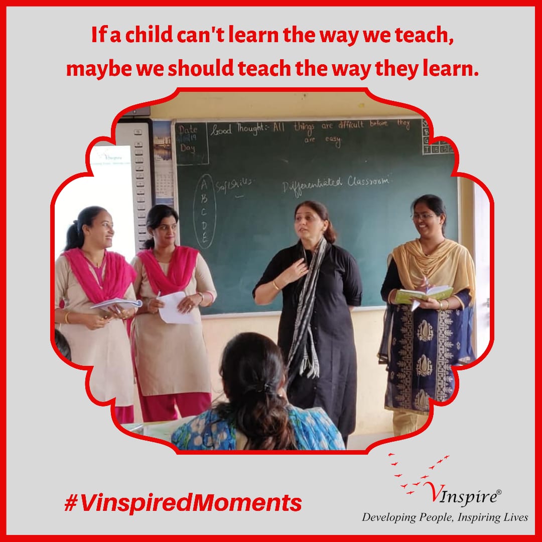 VInspireTeam's tweet photo. #vinspire #vinspiredmoments #bevinspired #vinspireforteacher #vinspireforall #teacherstrainer #traintheteacher #teachertrainingprogramme #teachingstyle #teachingmethod #teacherslife #teaching #differentiatelearning #teachersworkshop #internationalschool #cbse #igcse #icse #school https://t.co/Q86rrKhdZz