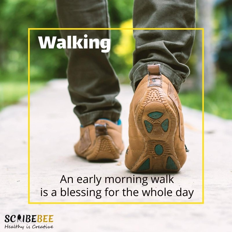 ScribeBee's tweet image. Walking in the morning has many benefits. It helps to get your blood flowing, increasing alertness first thing in the morning and throughout the day
#Walking #healthyliving