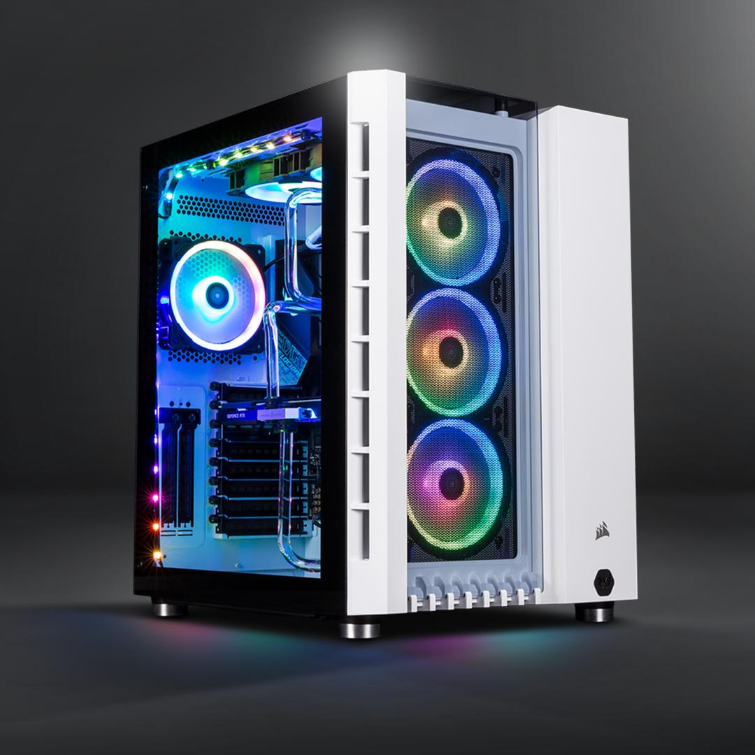 ScanComputers's tweet photo. Have you entered yet?!? #WIN this 3XS PC worth over £3500!! Featuring full @Corsair Hydro X watercooling, @IntelUK i9 9900K and @NVIDIAGeForceUK RTX 2080! 
Enter here: https://t.co/KqYjn8u7jV  

#competition #giveaway #PCMR #RGB #HydroX #RTXON #gamingpc #MondayMotivation #Corsair https://t.co/QIyaoYbJLe