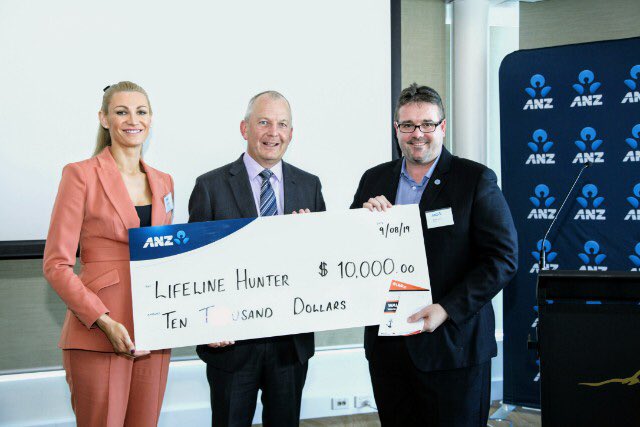 Helping assist @LifelineHunter provide services to Hunter Region. A pleasure to add to <a href="/ANZ_AU/">ANZ Australia</a> support over the past 4 years. Thank you <a href="/ConnellShayne/">Shayne Connell</a> &amp; Mark Mentha <a href="/KordaMentha/">KordaMentha</a> for your mental health messages shared Friday.<a href="/tod_wills1/">Tod Wills</a>