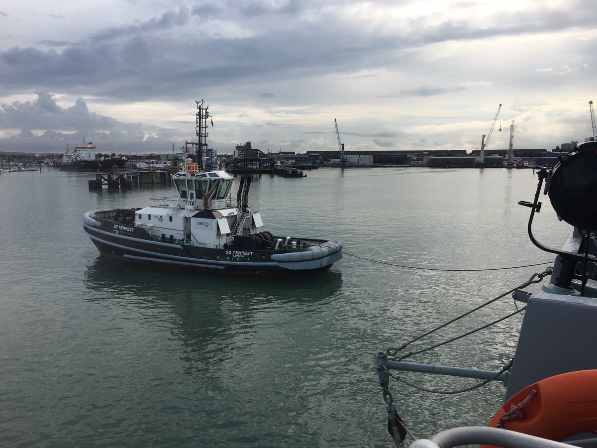 Crane, riggers and tugs can only mean one thing; we’re sailing!