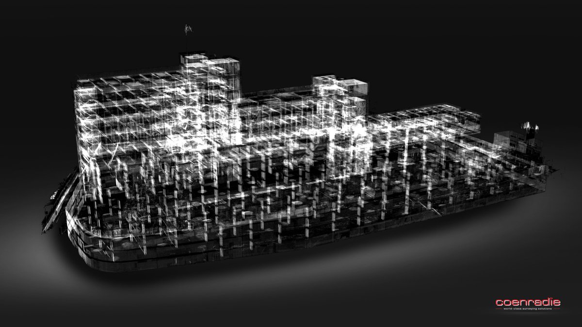 CoenradieSurvey's tweet photo. Our @LeicaGeosystems #RTC360 laserscanner made quick work of this building and its parking garage. For @PleijsierBenO https://t.co/Cm8rjl8PZA