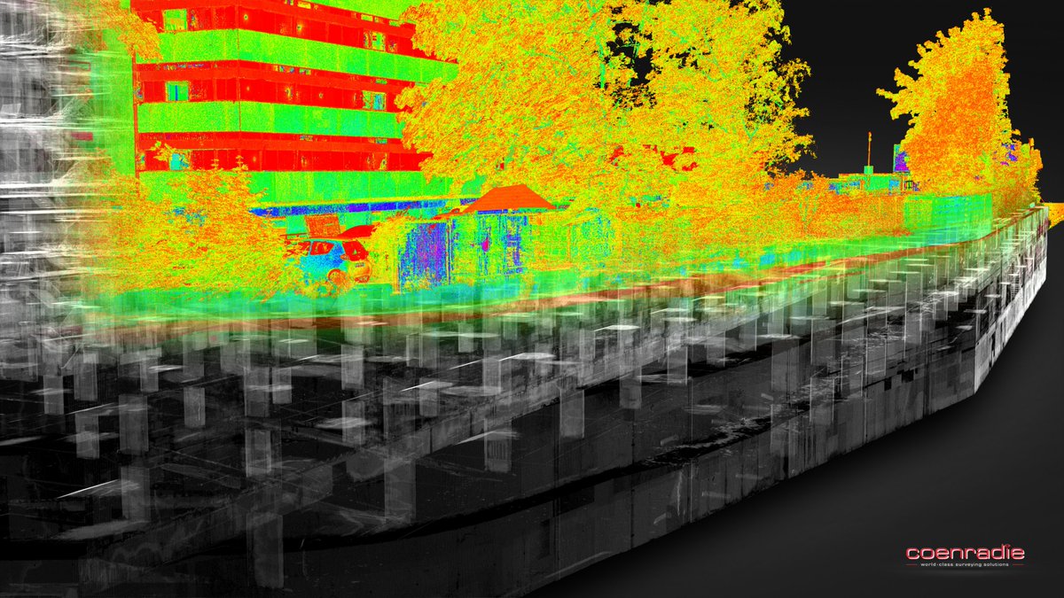 CoenradieSurvey's tweet photo. Our @LeicaGeosystems #RTC360 laserscanner made quick work of this building and its parking garage. For @PleijsierBenO https://t.co/Cm8rjl8PZA